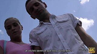 czech student shanie ryan trades sex for cash in public.