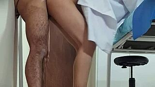 i watch nataly the mexican doctor get fucked bent over in public during work hours