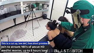 Stepsister Aria Nicole Nurses in Steamy POV Doggy Scene