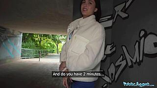 Spanish Teen's Tight Pussy Filled