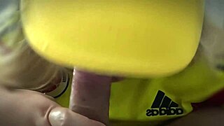 My Stepmom Lost a Bet on Argentina vs Colombia, Now She Sucks Me Off!