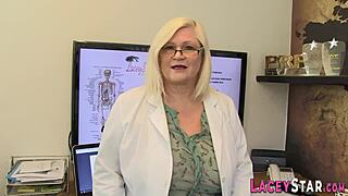 Heart-Pounding Moment as Mature Doctor Sucks and Takes Anal Action