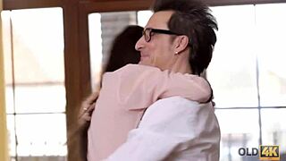 old4k girl is eighteen to be nailed by old guy