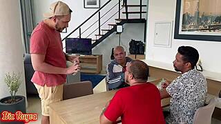 Is she a saint or does she suck big cocks while her husband watches?