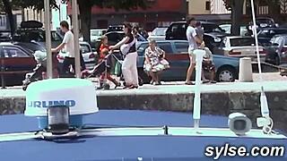 milfs and teen lesbians exhib in public with strapons 😏