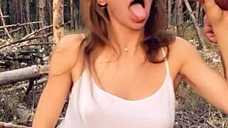 i love sucking dick and fucking outdoors in woods