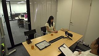 Japanese cute teen tricks everyone at fake idol casting