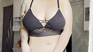 Glasses-Wearing Brazilian Latina With Huge Tits Swallows Big Cock In Sloppy Uncensored Sex