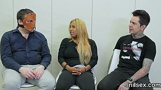 hey, why's this chick in anal asylum for brutal pain?