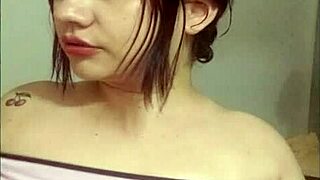 college girl with big ass gets creampied in amateur session