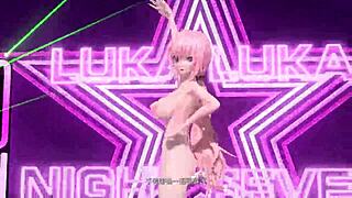 Do you want to see megurine luka nude with big tits and ass?