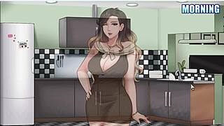 Julie flaunts big tits and ass in sex scenes.