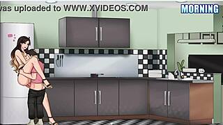 Julie flaunts big tits and ass in sex scenes.