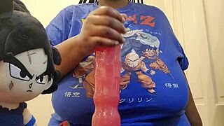 Bambola's Pussy Struggles Around Dan's Dick