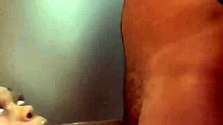The guy sucked a shoe plug right in front of the fridge