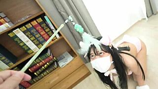 Is that petite Asian pussy cat hungry for your cock?