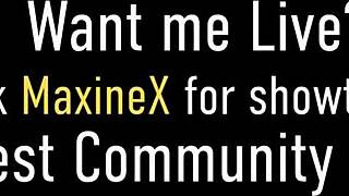 Dialogic-Provocative Maxine X and Chrissy Daniels, why are you teasing with those curvy bodies and big lips?