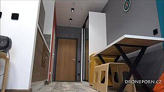 Czech teen takes nude selfies on beach