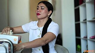 marika sherman masturbates her wet pussy in the bathroom