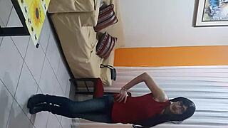 i'm sexy and swet, weaing lingerie outdoos