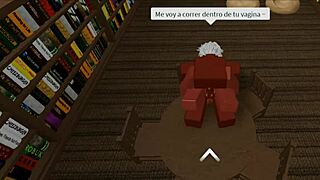 Guy Fucks Me Hard in Roblox Sex Session