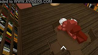 Guy Fucks Me Hard in Roblox Sex Session