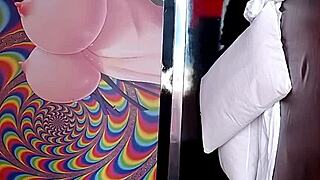 Mouthfucking slut cheating wife in rough doggy style.