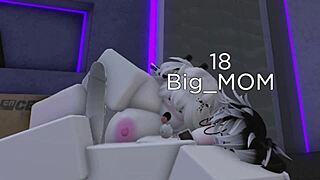 Exploring Roblox with friends in a fun game session