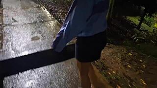 Hey, Strange Girl in Rain, Come Home Before You’re Soaked!