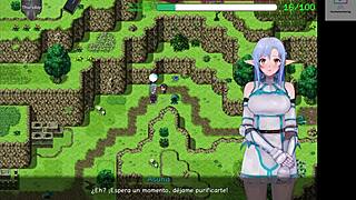 Asuna gets wild with Inoda in doggystyle and missionary while I protect her in this intense part 5