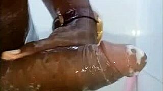 enormous big black cock fucks hard!