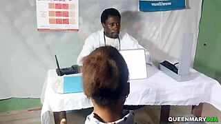 husband brings wife to gynecologist and ends with creampie surprise