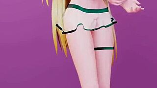 约会大作战真由理跳舞脱衣到BBoom BBoom歌曲MMD 3D