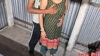 Desi boy slams step sister in wild hardcore action