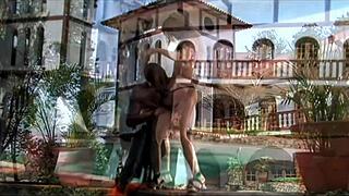 a stunning girl rides a muscular black guy’s cock with pure bliss.