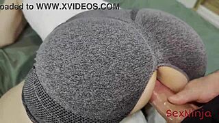 Fucking Bubble Butt Step-Mom Alone at Home