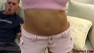 Pissing Fetish Slut In Trio Fucked From Behind 😈