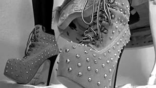 Goddess platinum kicks balls in compilation