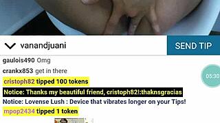 Mariru amamiya masturbates in heels and lingerie for big cock