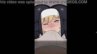 A nun with big tits? 😏