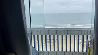 fucking hard on bed with ocean view brazilian interracial amateurs