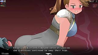 Yume-Same Dominates With Face Sitting In Giantess Defeat Scene