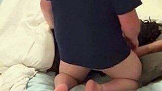 amateur ebony girl fucks neighbor in homemade bedroom