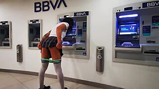 Latina Teen Transsexual Flashes Perfect Body And Dick On Cablebus