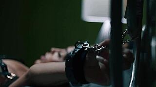 Simulation of an intense office encounter with a submissive milf.