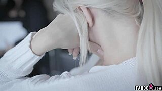 My stupid neighbor gets bound and fucked with blowjob and screaming