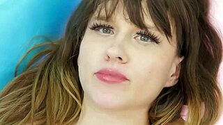 Stunning Blonde Model Reveals Her Sexy Body With Passion