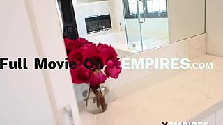 red riding wood says, 'watch me ride this huge cock with my big tits bouncing'