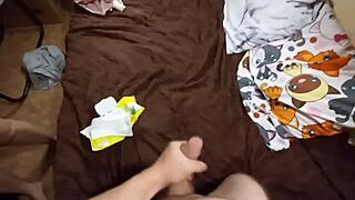 Ukrainian milf rides cock doggystyle with triple creampie! 😍