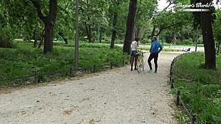 alice maze gets her ass pounded and fisted backstage